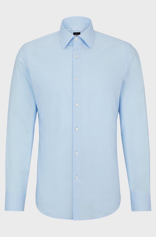 Hugo boss Slim fit overhemd lichtblauw