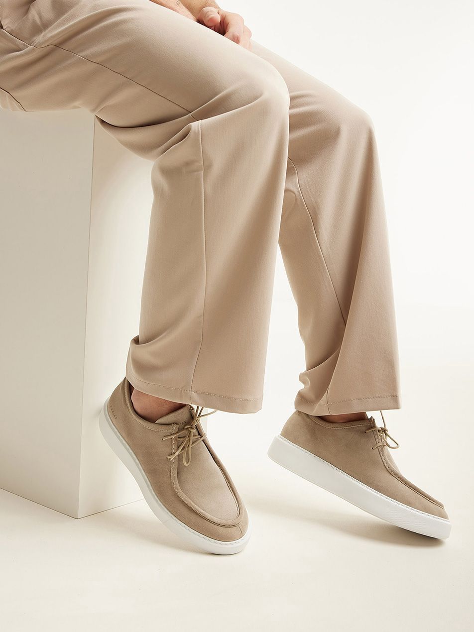 Nubikk Vince Ryan Beige Sneakers voor Heren