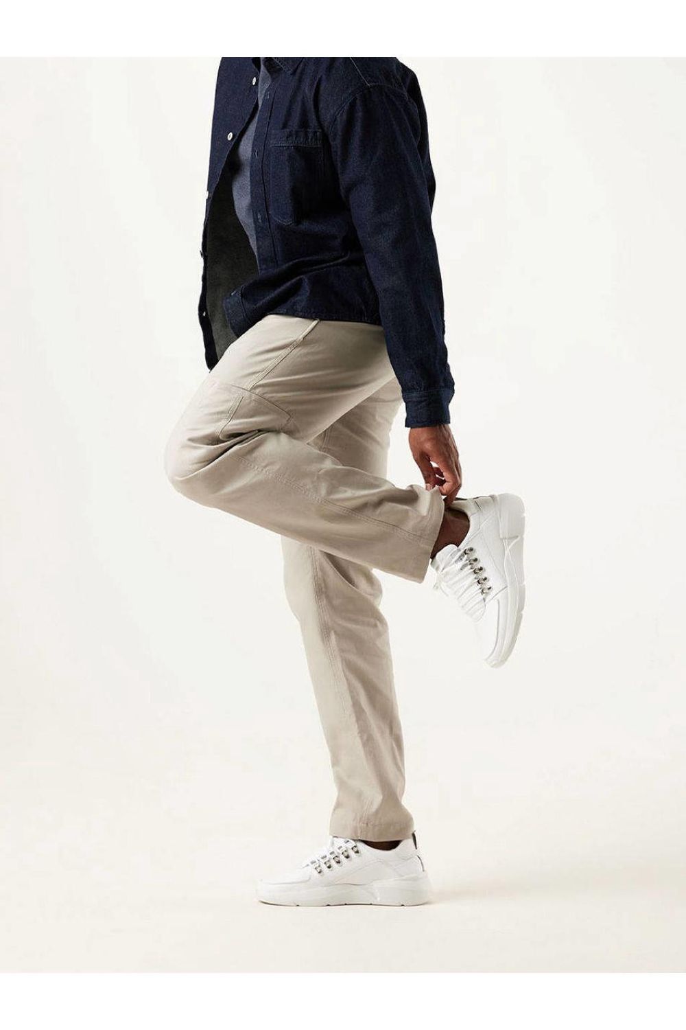 Nubikk Roque Roman Witte Sneakers voor Heren