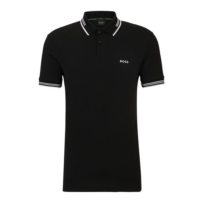 Hugo boss Paul polo stretckatoen zwart
