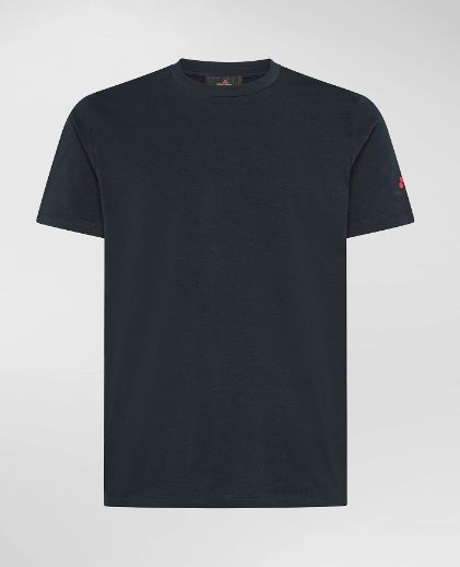 Peuterey Stretch cotton t-shirt with printed logo
