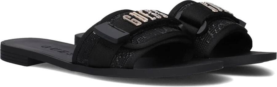 Guess Elyze Zwarte Slippers