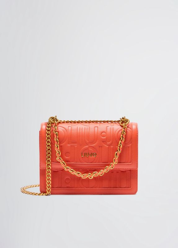 Orange crossbody bag