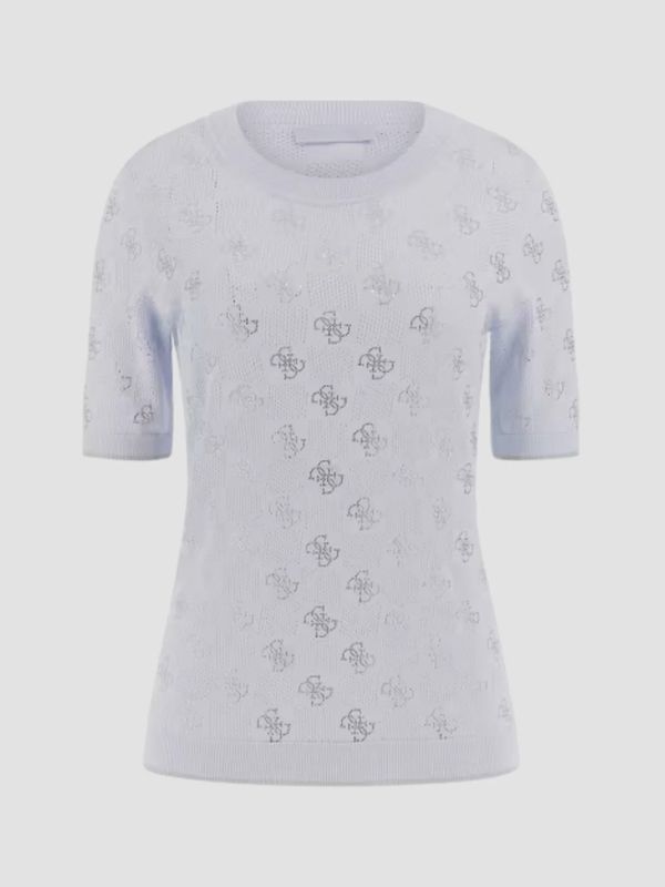 Guess Dames T-shirt Rosie 4g Sky High