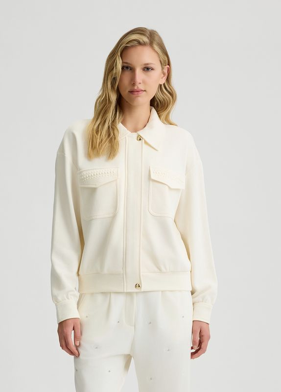 Plush cotton jacket