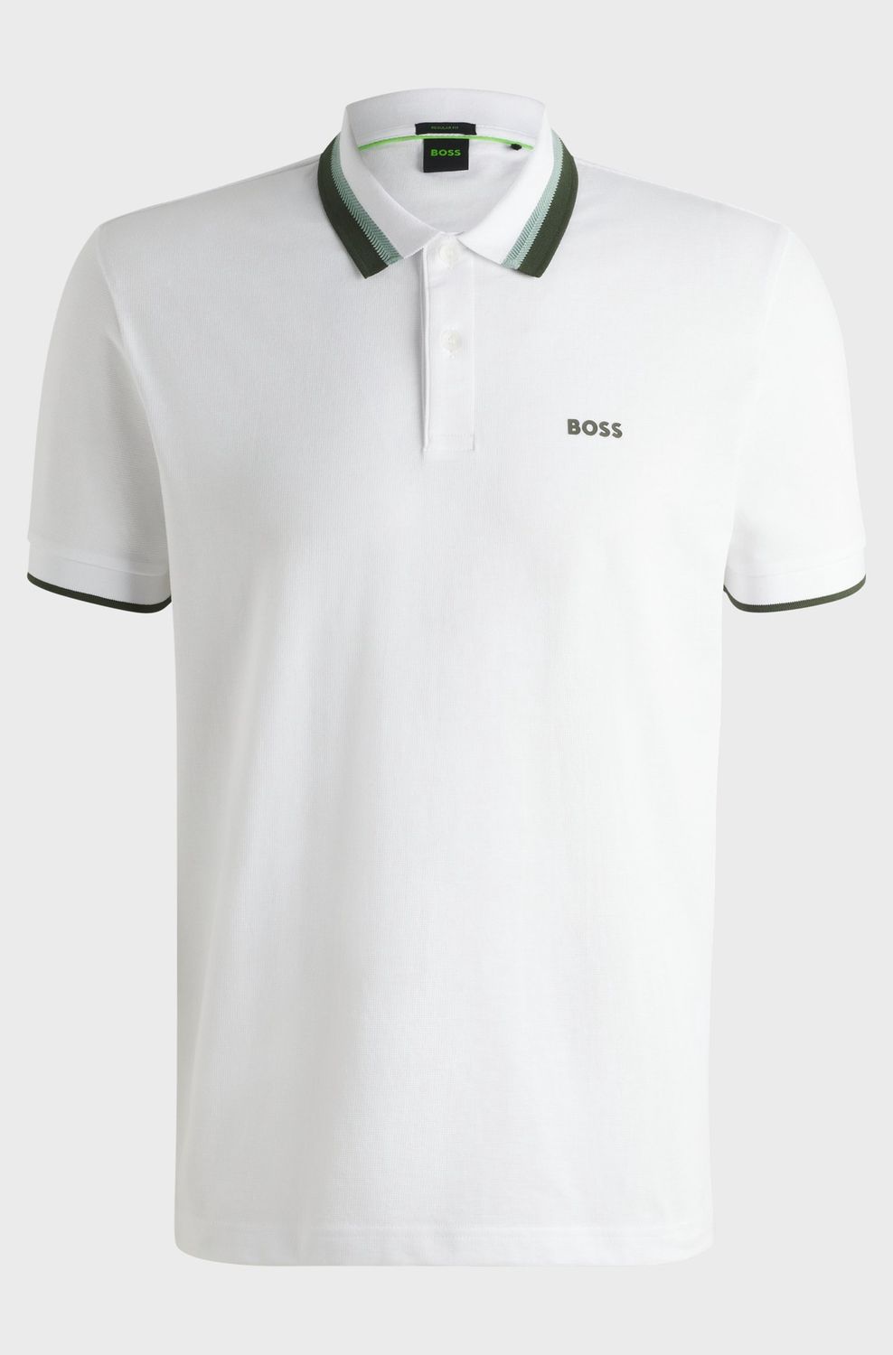 Hugo boss Actieve Paddy-polo met contraststrepen
