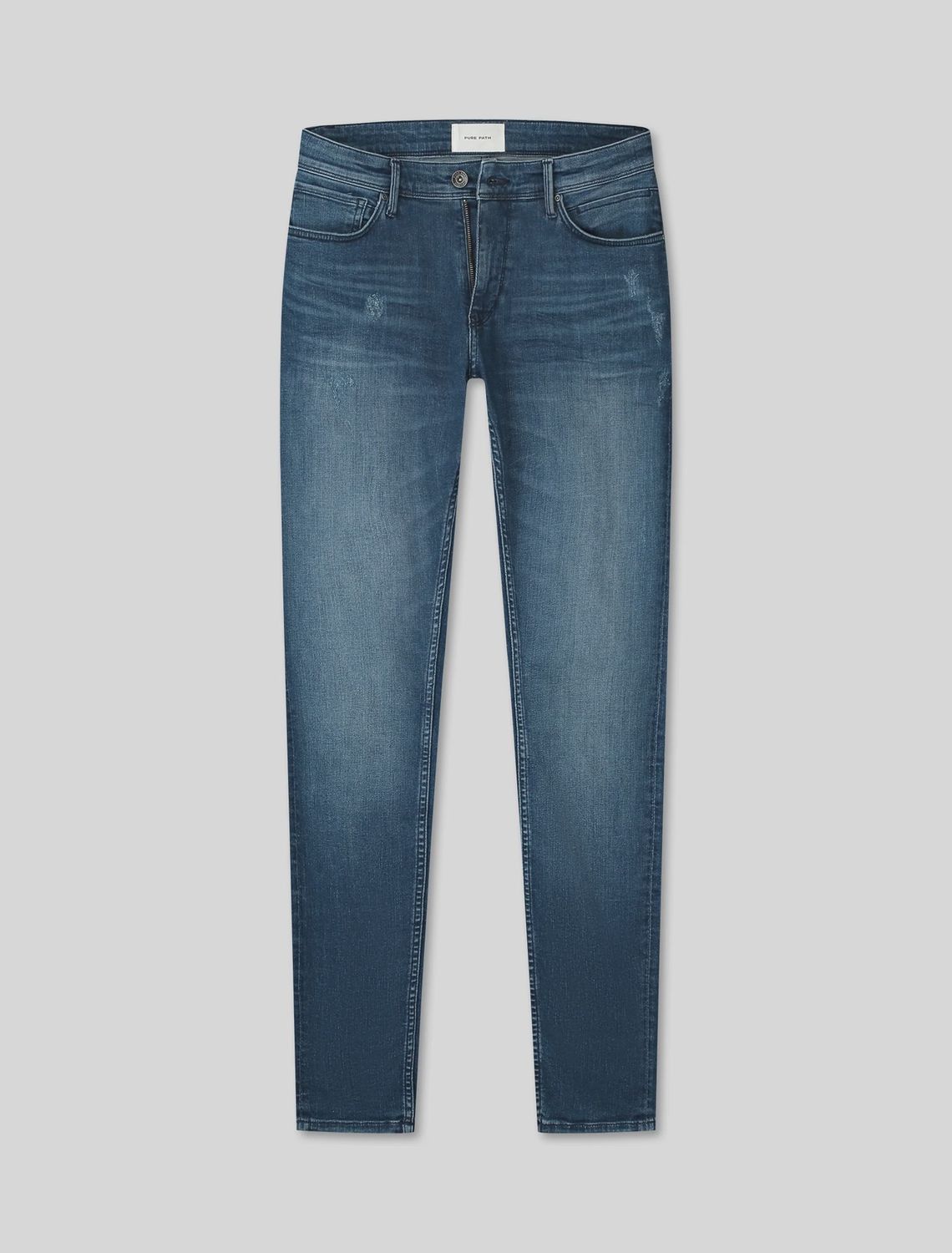 The Jone Skinny Fit Jeans mid blauw
