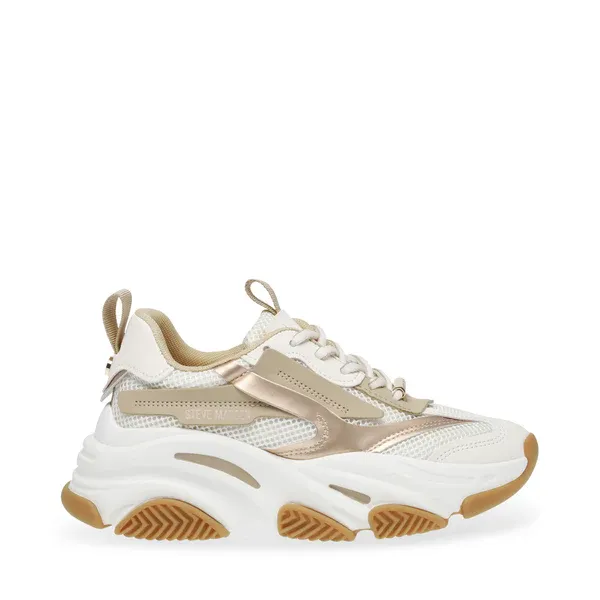 Steve madden Possession-E Sneaker CREAM ROSE GLD