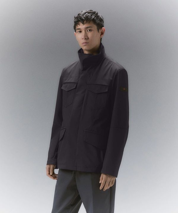 Peuterey Water-repellent field jacket blauw