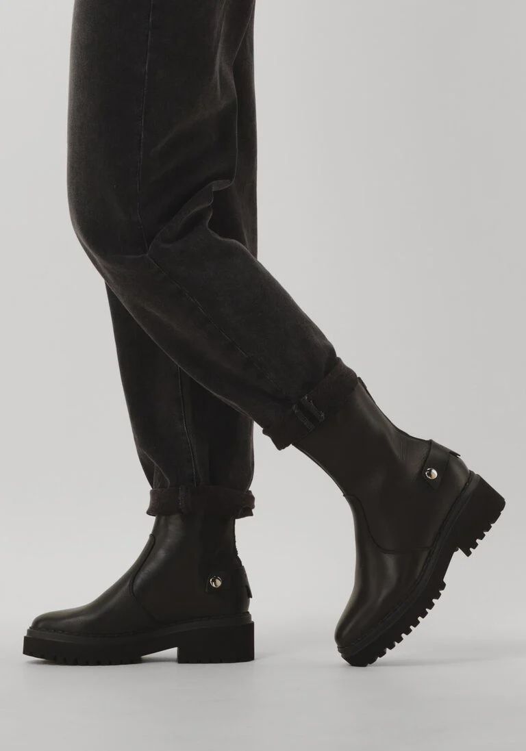 Nubikk Fae Leva Fur zwarte boots voor dames