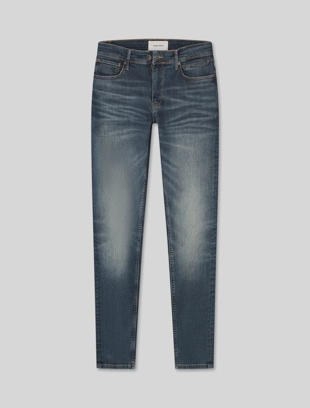 PurePath The Jone Skinny Fit Jeans mid blue