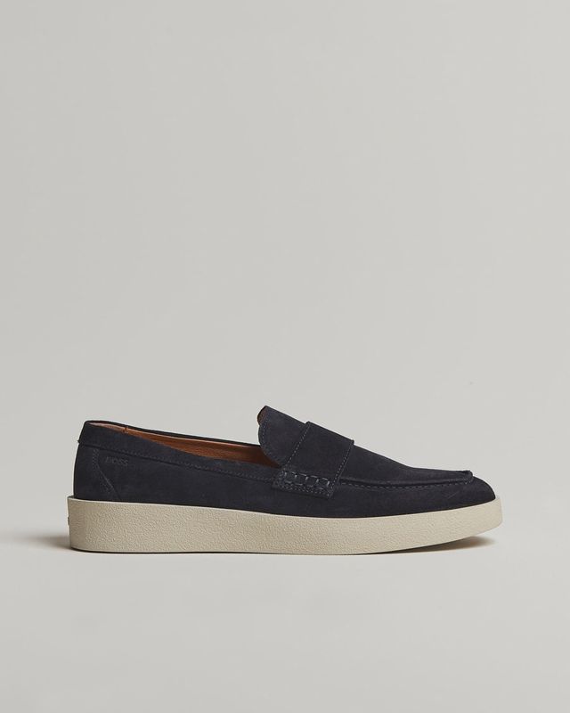 Hugo Boss Loafers donkerblauw