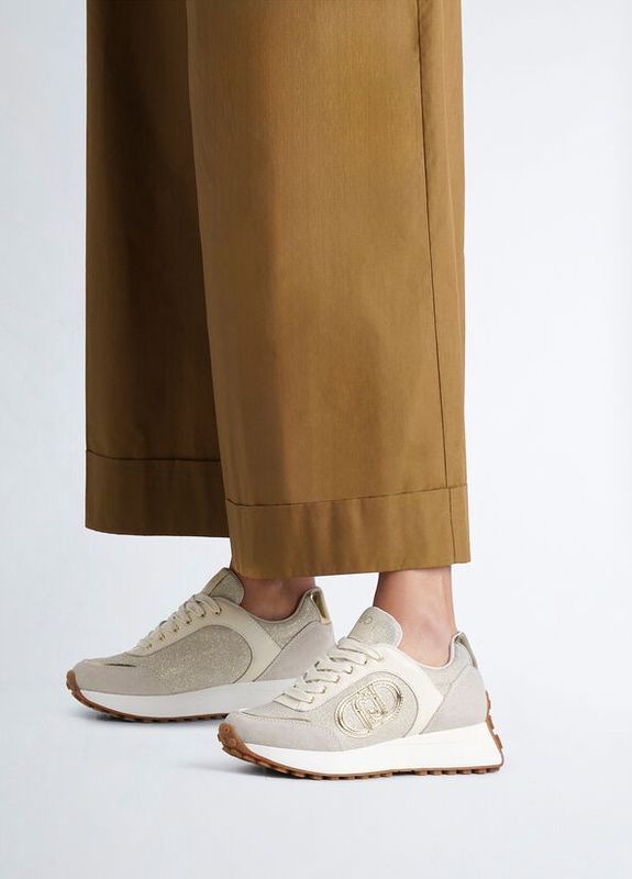 Liu jo Lurex sneakers goud