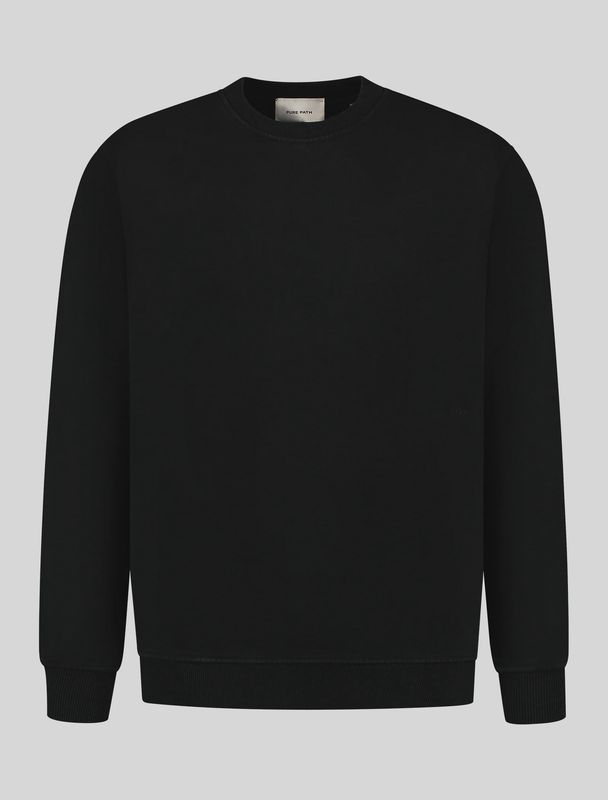 Pure path Essence Of Life Sweater black