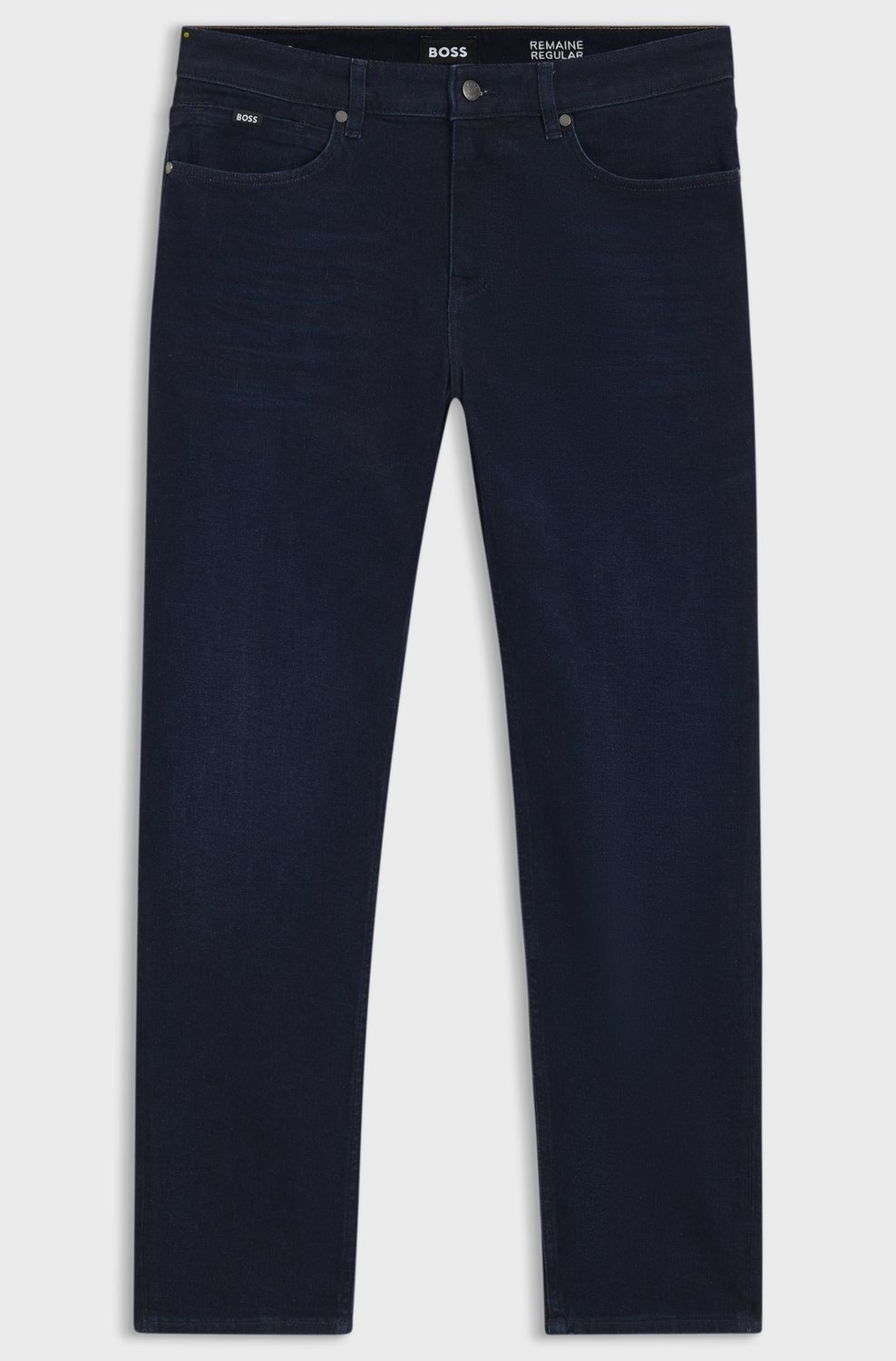 Hugo boss Regular-fit Maine-jeans van donkerblauw denim