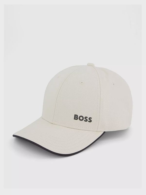 Hugo boss Bold Small Logo Baseball Cap - Beige