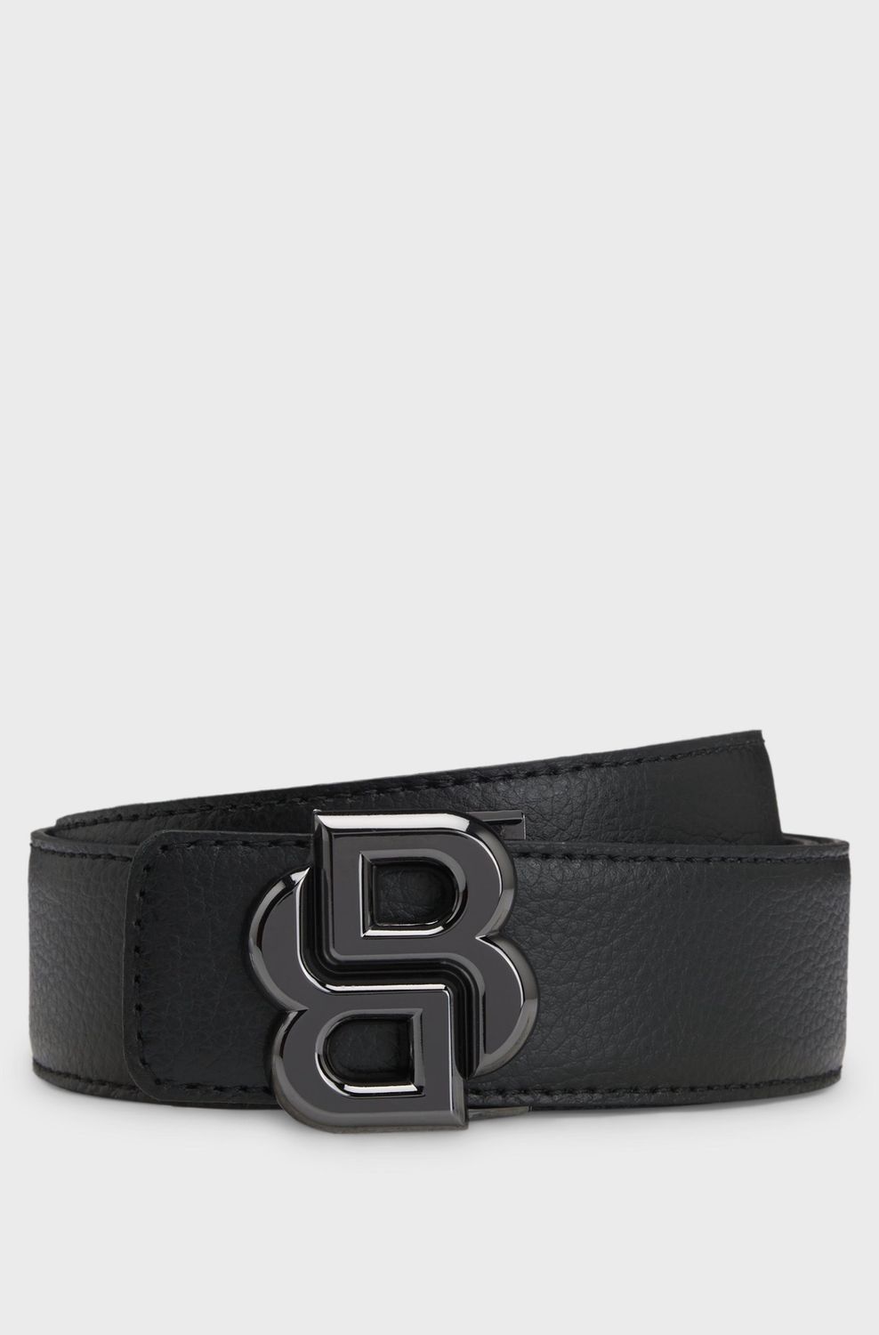 Hugo boss Omkeerbare riem met Double B-monogramgesp