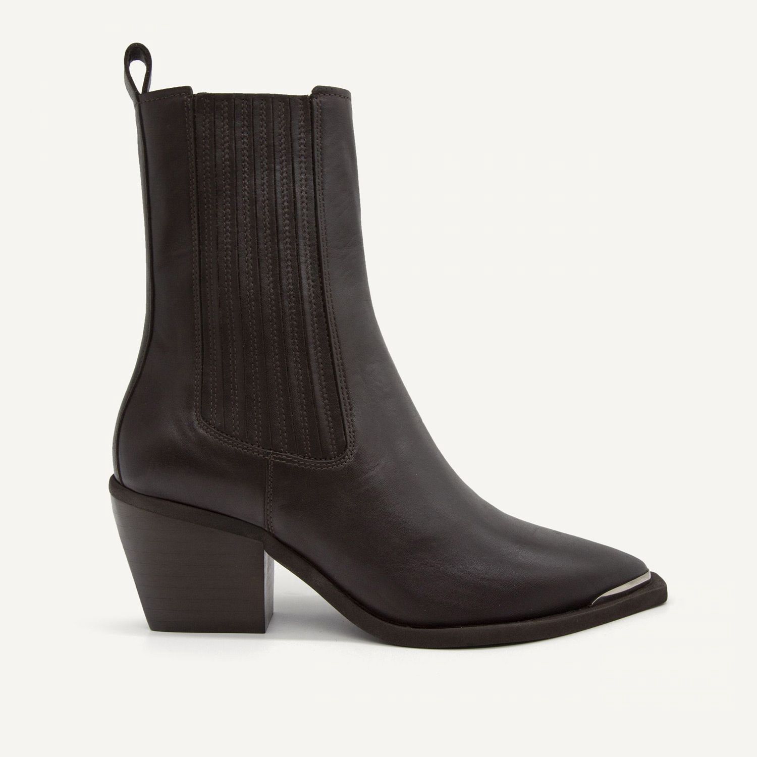 Nubikk Liv Loua Metal Zwarte Boots voor Dames