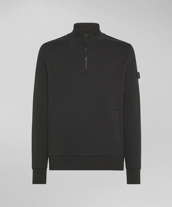 Peuterey DORY FW 01  Sweatshirt with half zip black