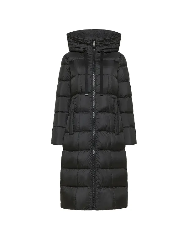 Peuterey  long down jacket black