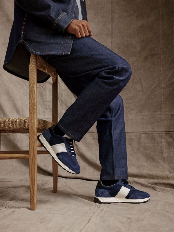 Glen Hendrix Blauwe Sneakers voor Heren