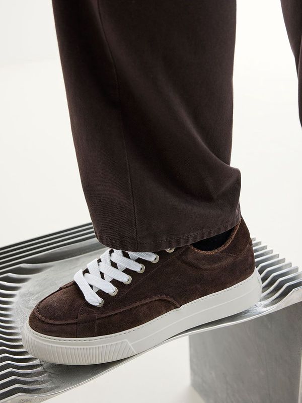 Caldera Tora Donkerbruine Sneakers voor Heren