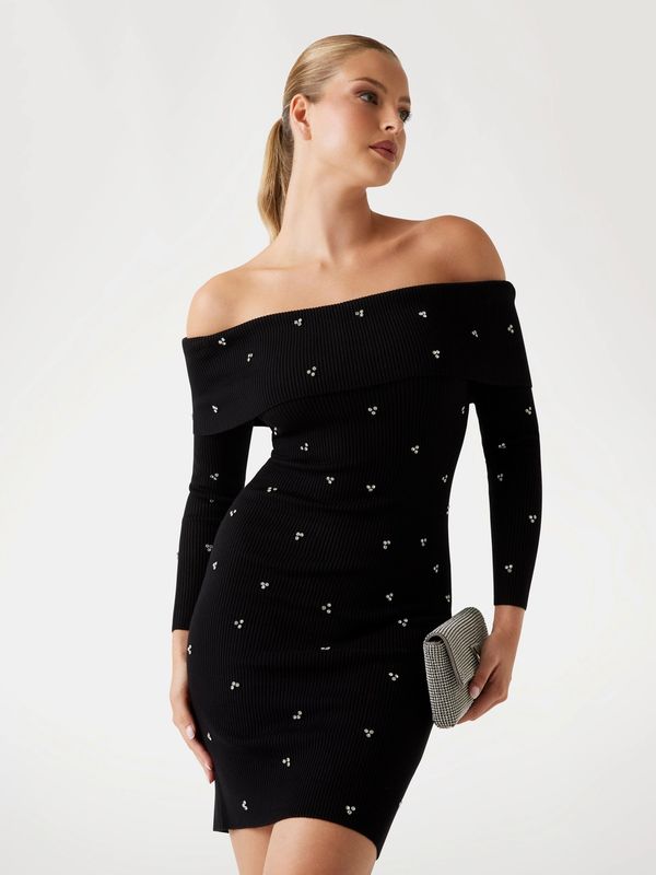 Guess Mini trui jurk met stras