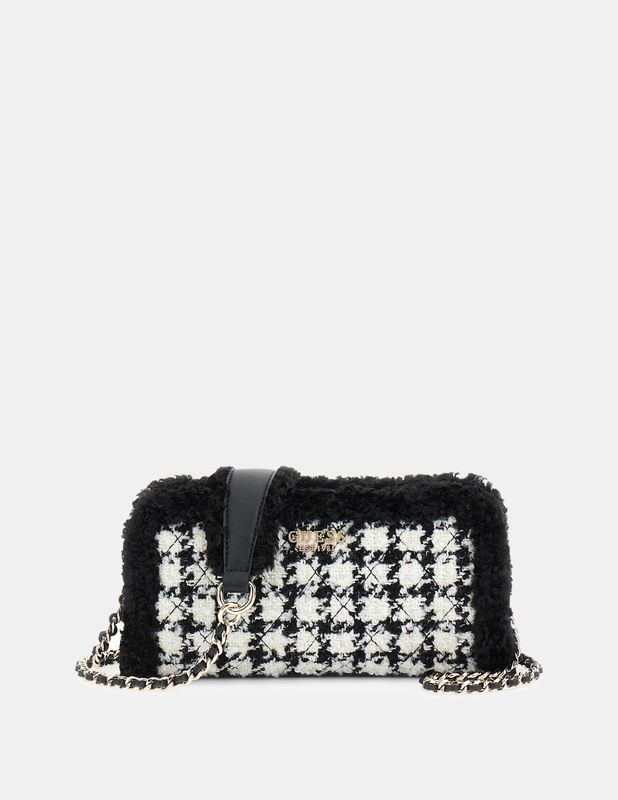 Mini-crossbody Cristi pied-de-poule