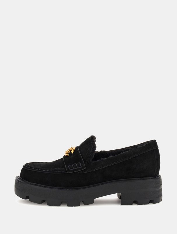 Guess Mocassin Yanikay gemengd leer