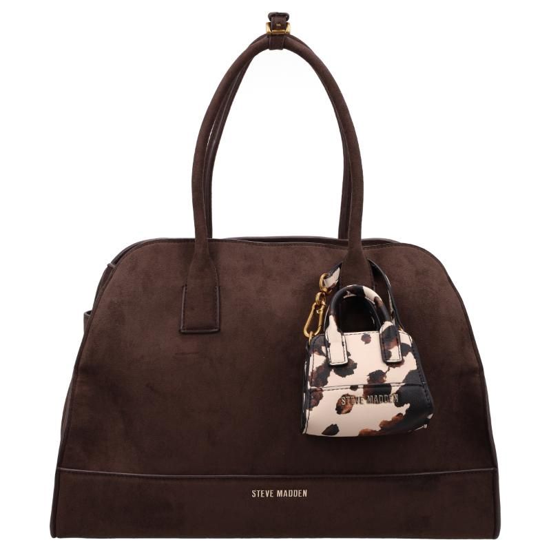 Steve Madden Schoudertas / Shopper dames Bharlii Donkerbruin
