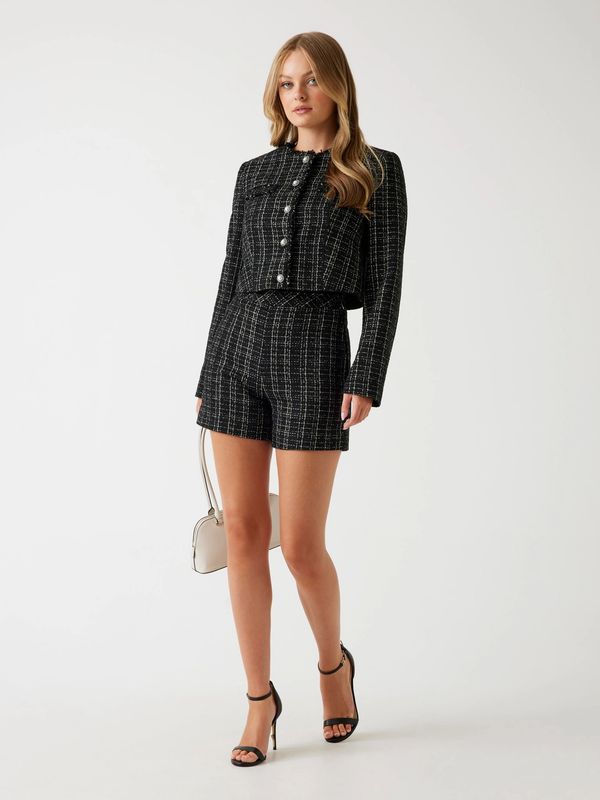 Guess Shorts van bouclé tweed