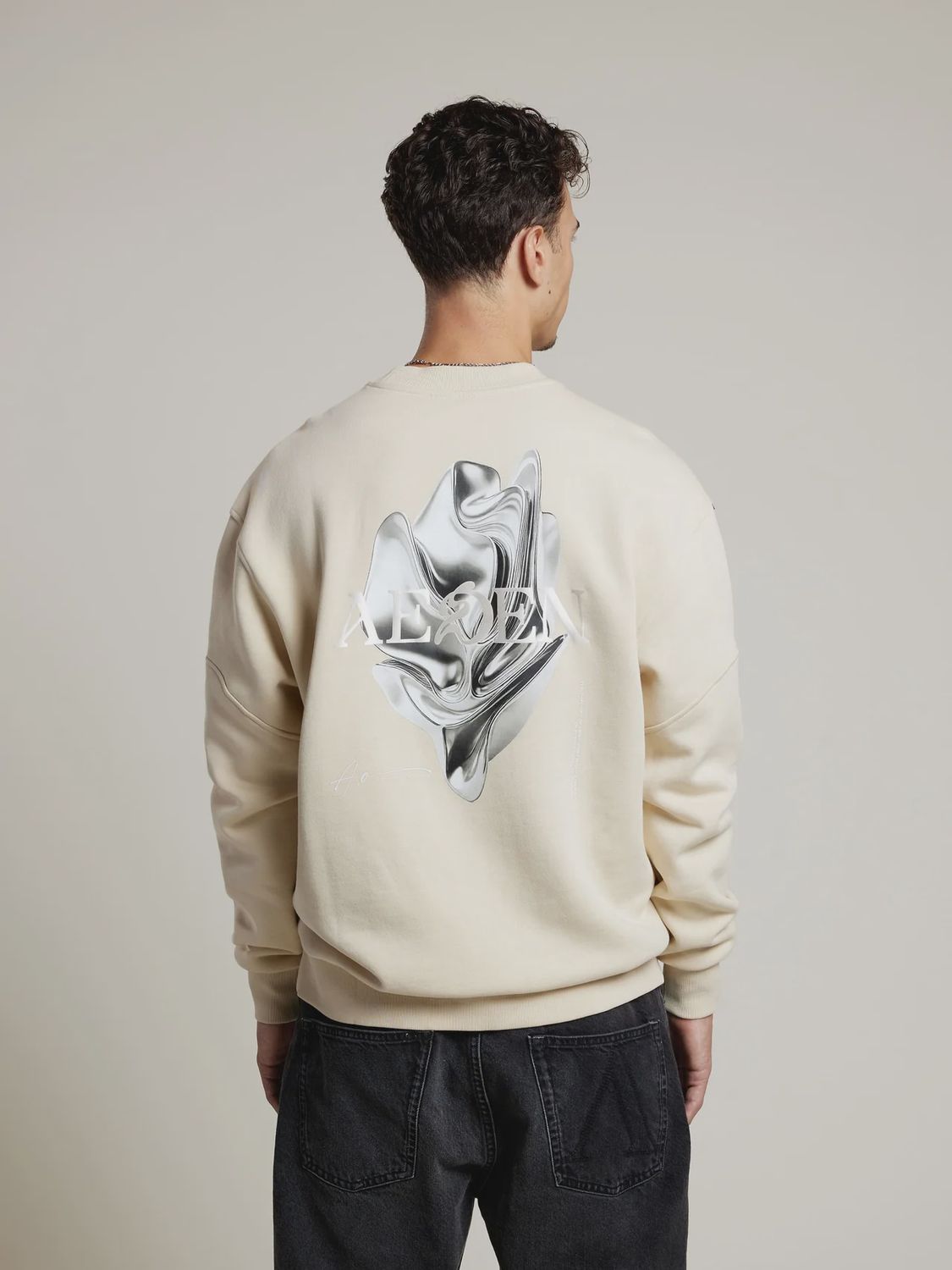 AEDEN Moshin Sweater | Summer Sand