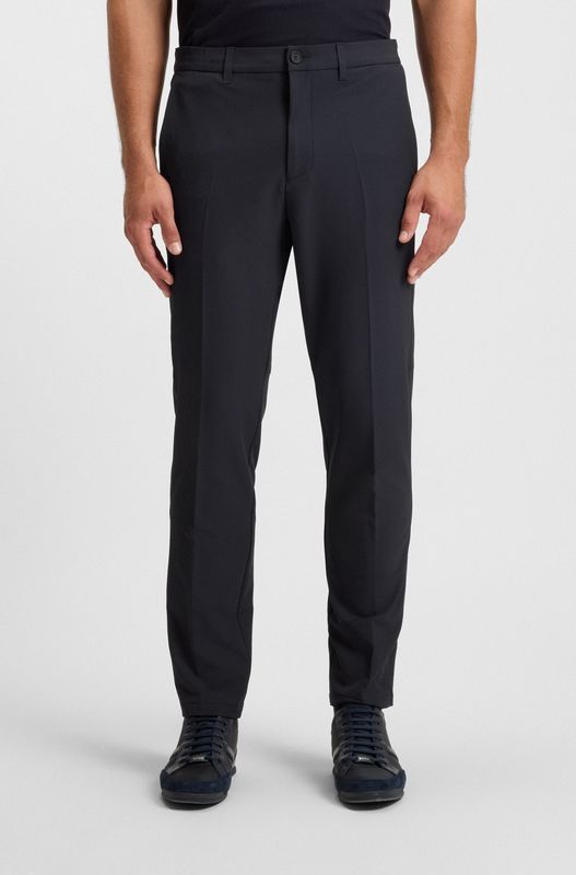 Hugo Boss Regular-fit broek van waterafstotend stretchmateriaal