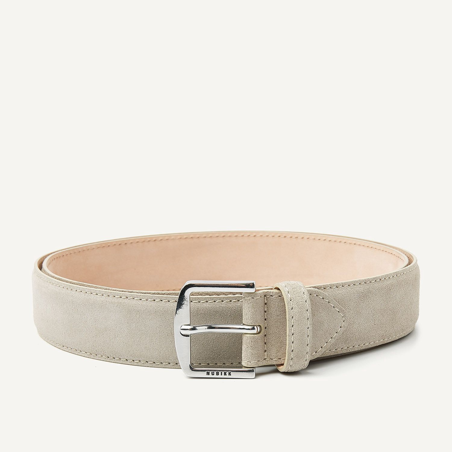 Nubikk James Belt Beige Suède