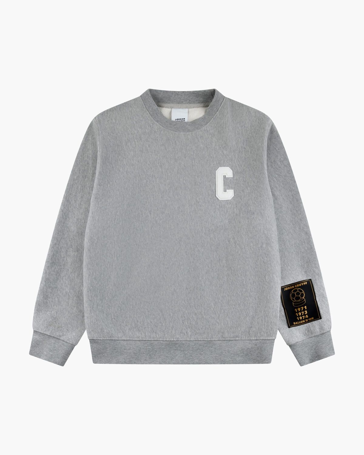 Cruyff JC Sweat Crewneck grijz