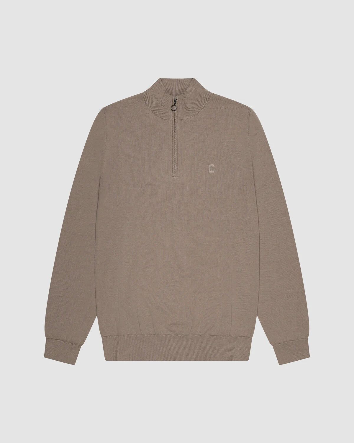 Cruyff JC Half Zip Knitted sand
