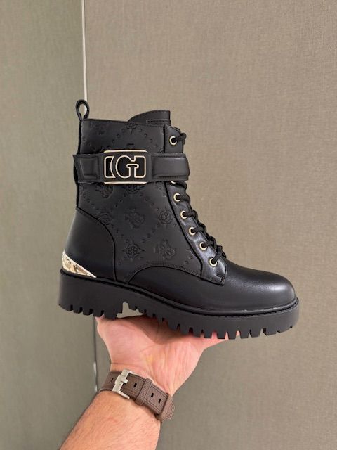 Guess Boot Oranda 4G-logo peony zwart