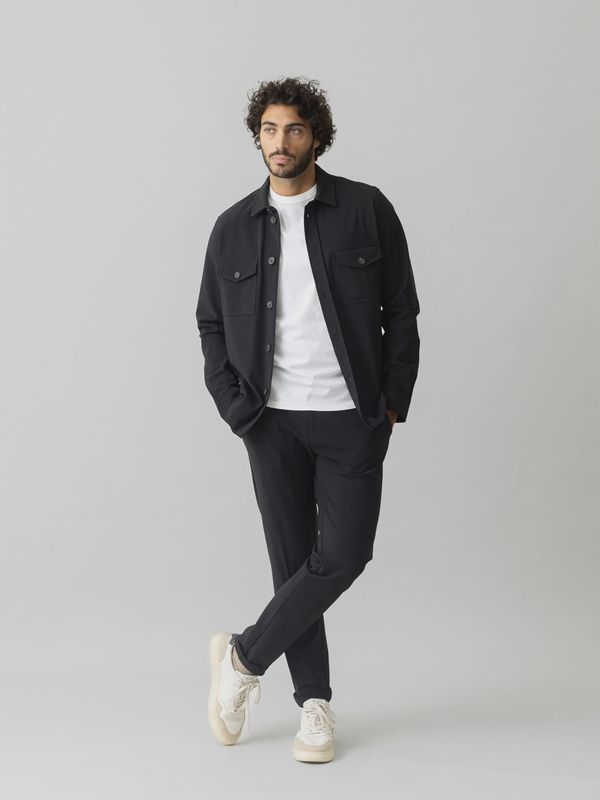 mos mosh MMGBirk Traver Overshirt zwart