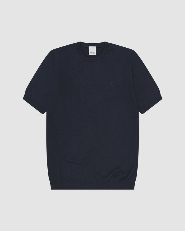 Cruyff JC Tee Knitted navy