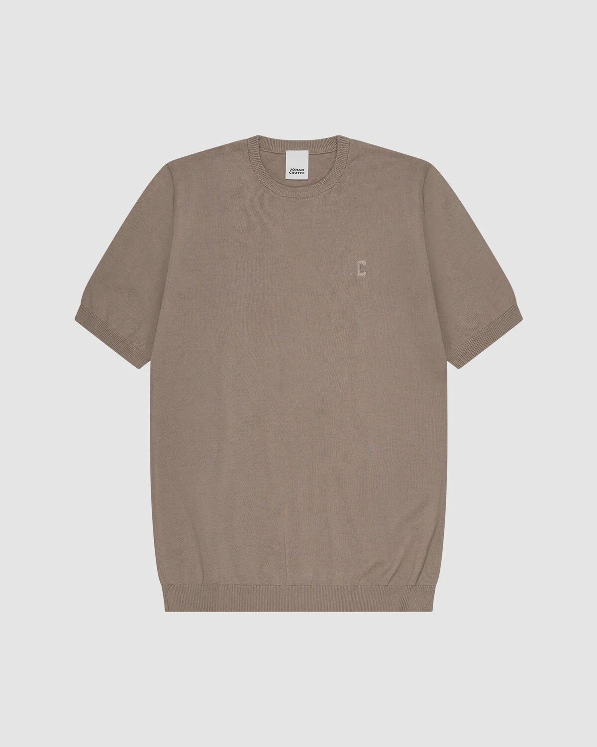 Cruyff JC Tee Knitted sand