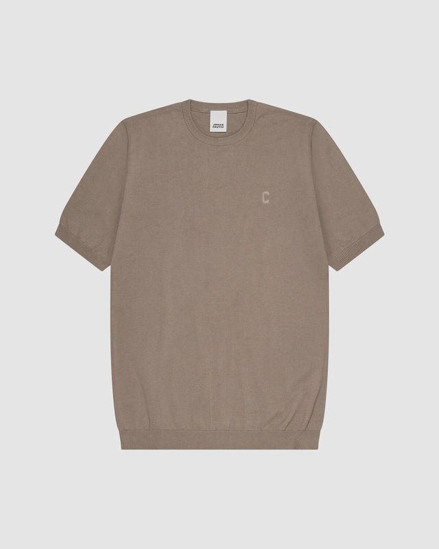 Cruyff JC Tee Knitted sand