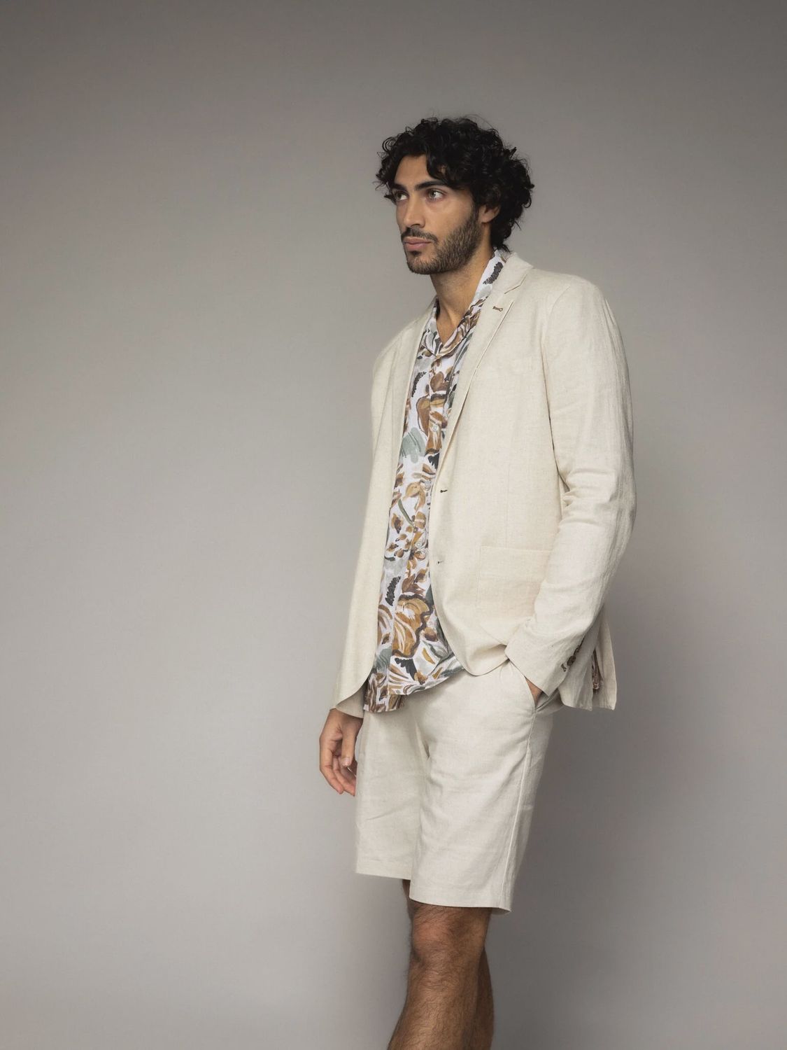 Mos Mosh G Hunt Plage String Shorts Regular fit beige