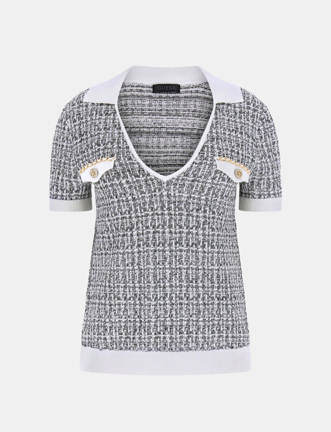 Guess Gebreide trui van tweed