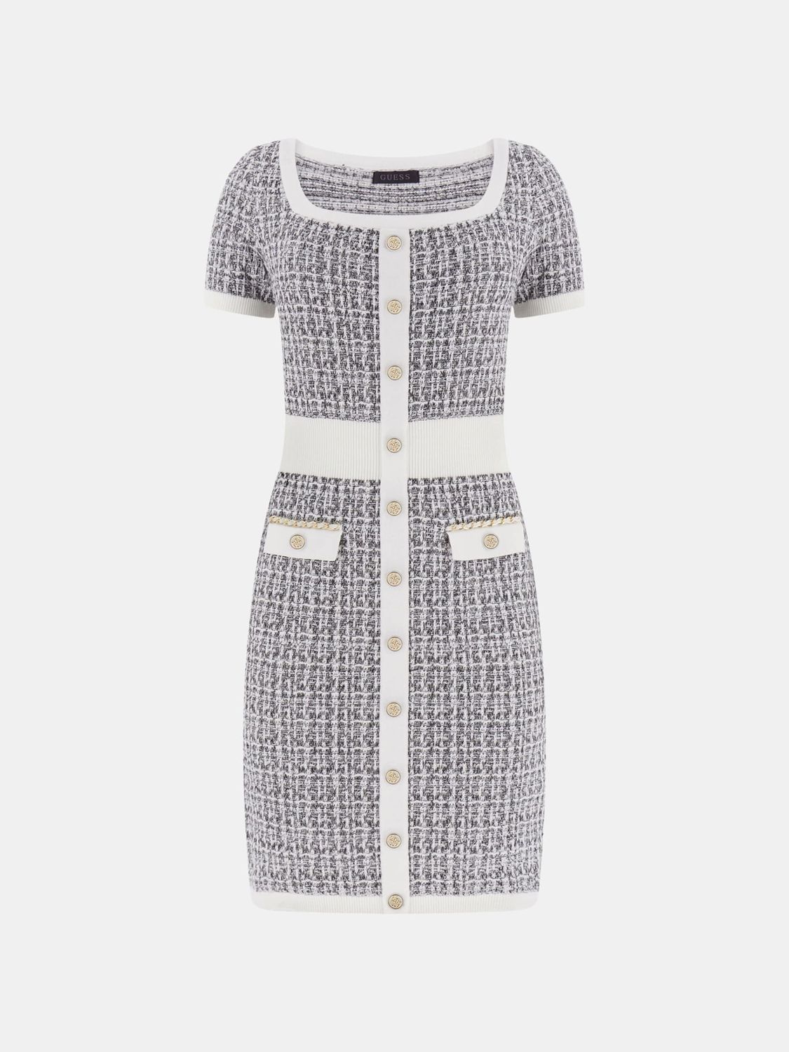 Guess Tweed mini-jurk