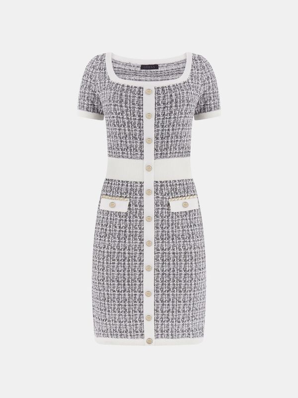 Guess Tweed mini-jurk