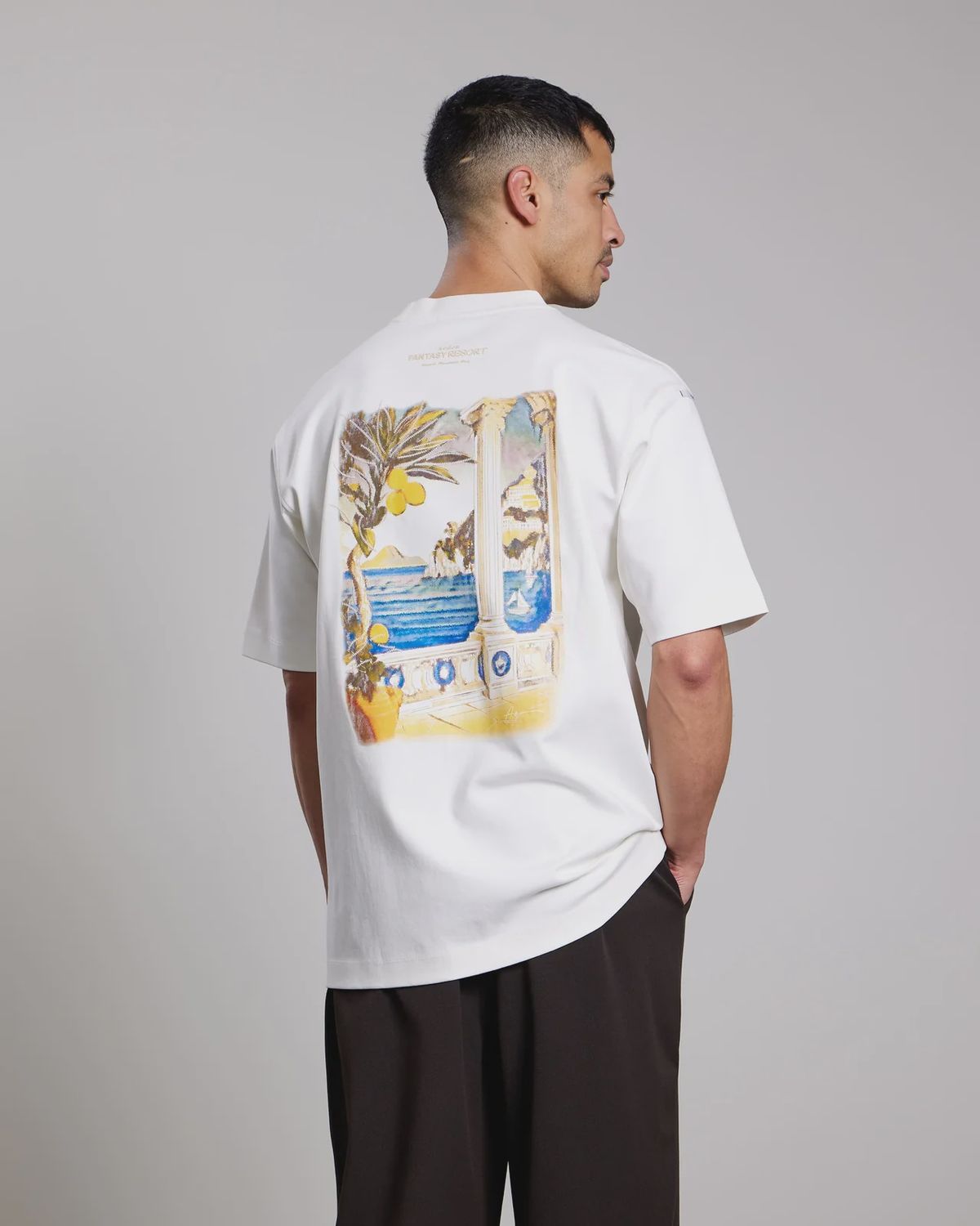 Aeden Adrio tee off-white