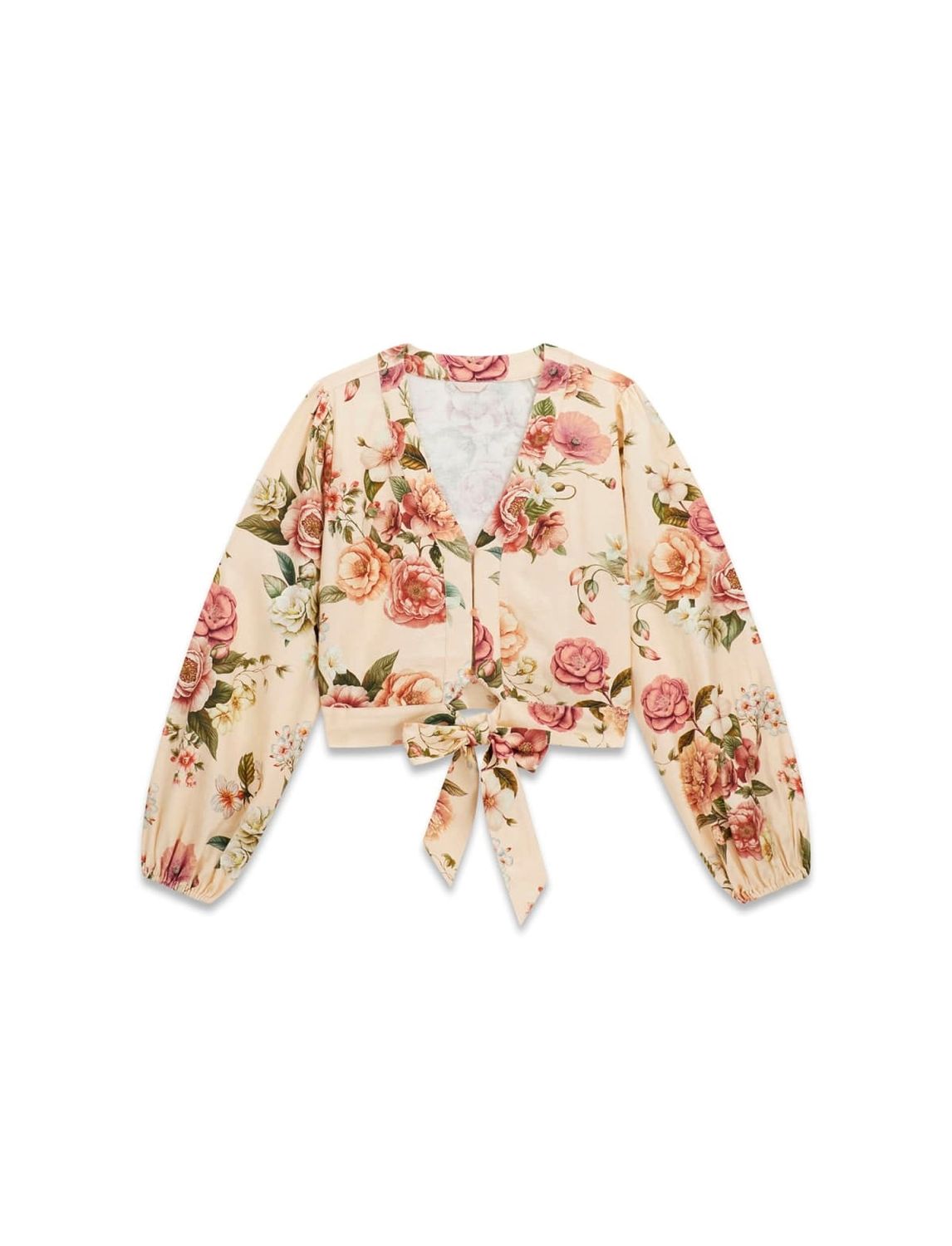 Guess bloemen crop blazer