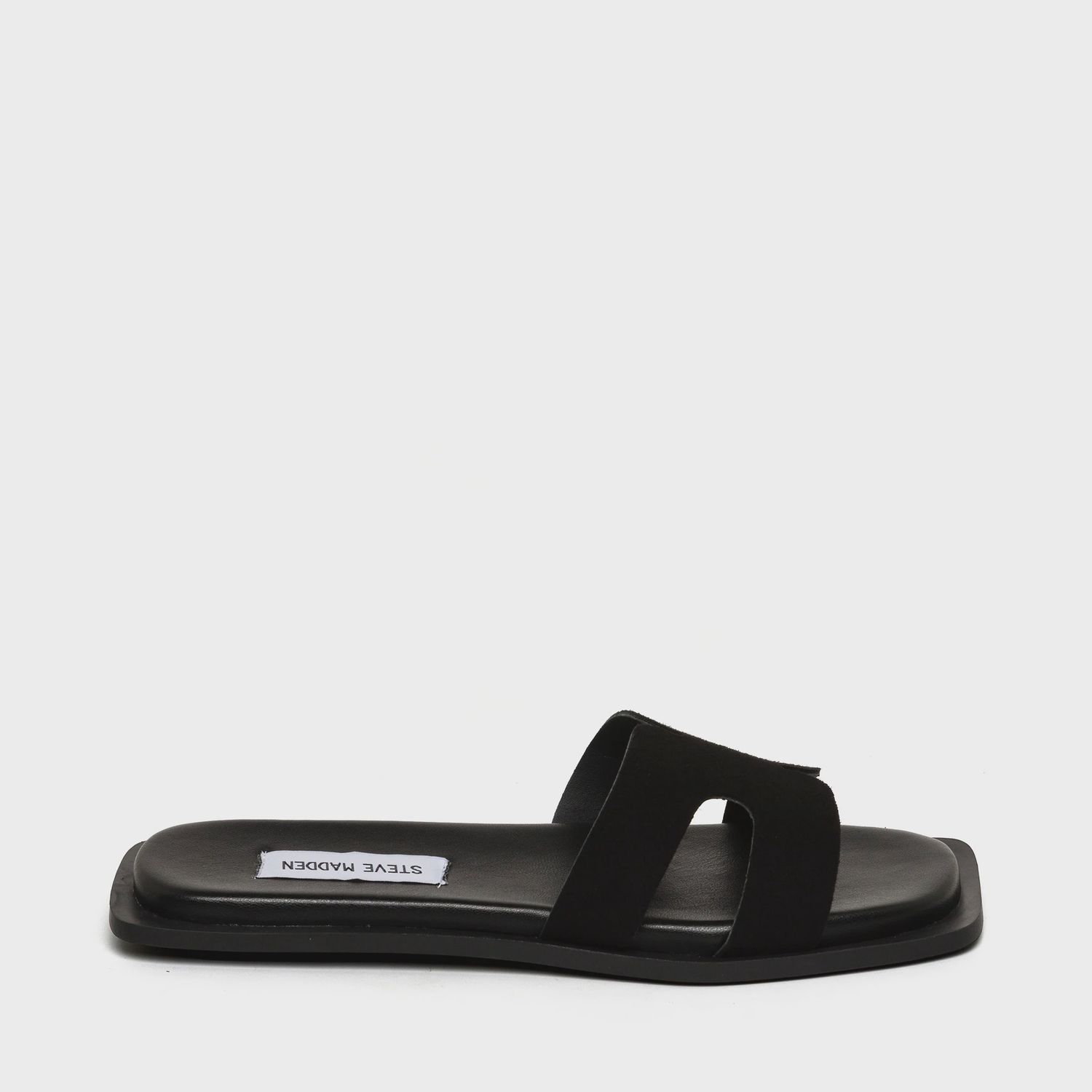 Steve Madden Sofia slipper/sandal Slide Black Suede
