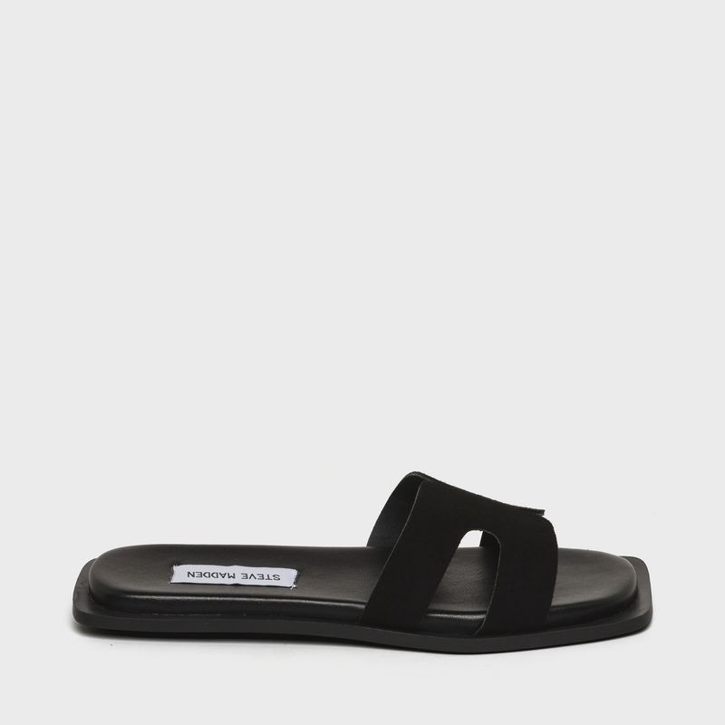 Steve Madden Sofia slipper/sandal Slide Black Suede