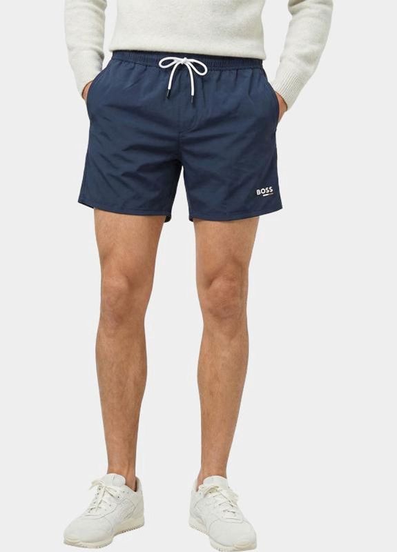 HUGO BOSS Swordfish swim shorts  navy
